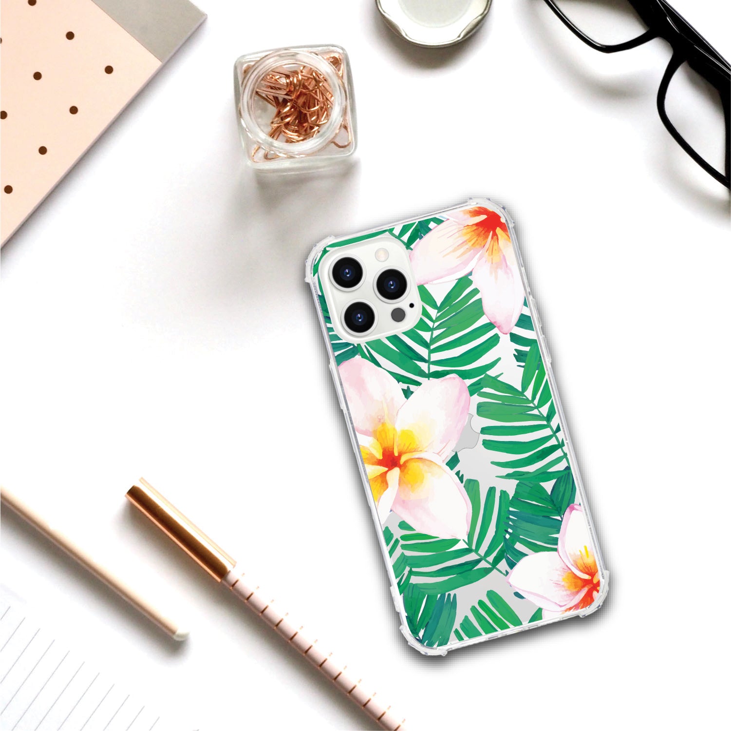 OTM Essentials | Plumeria Phone Case