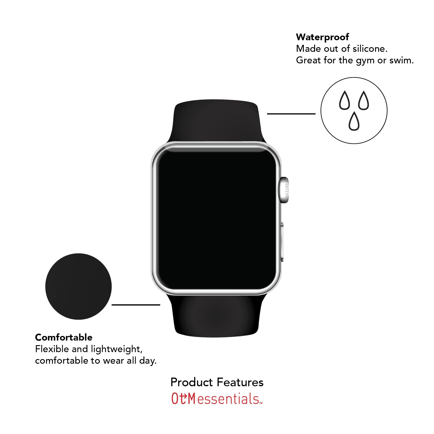 Ohio State University Apple Watch Band | OTM Essentials