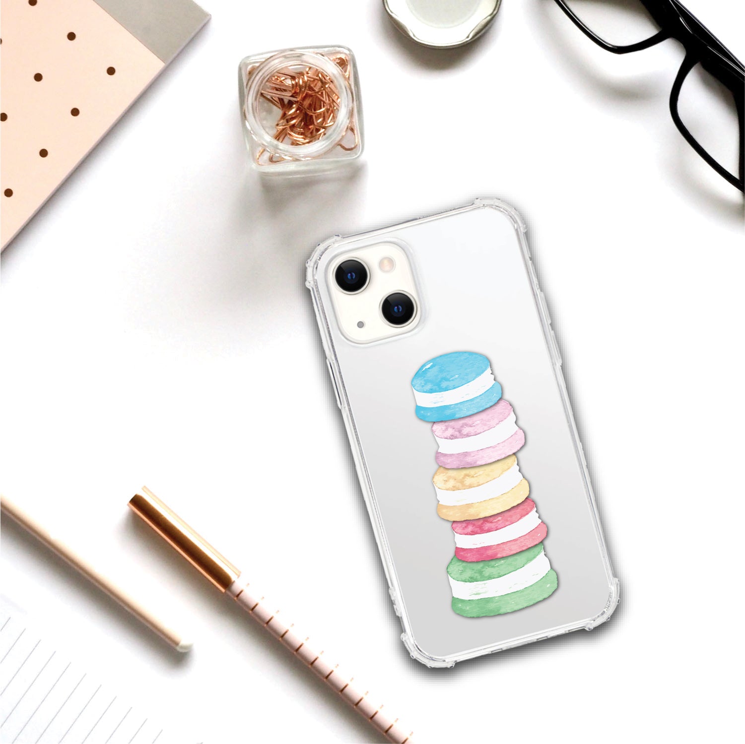 OTM Essentials | Macaron Stack Phone Case