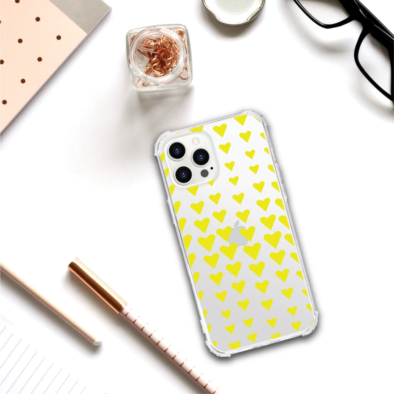 OTM Essentials | Falling Hearts Phone Case