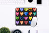 Mouse Pad Color Hearts | OTM Essentials