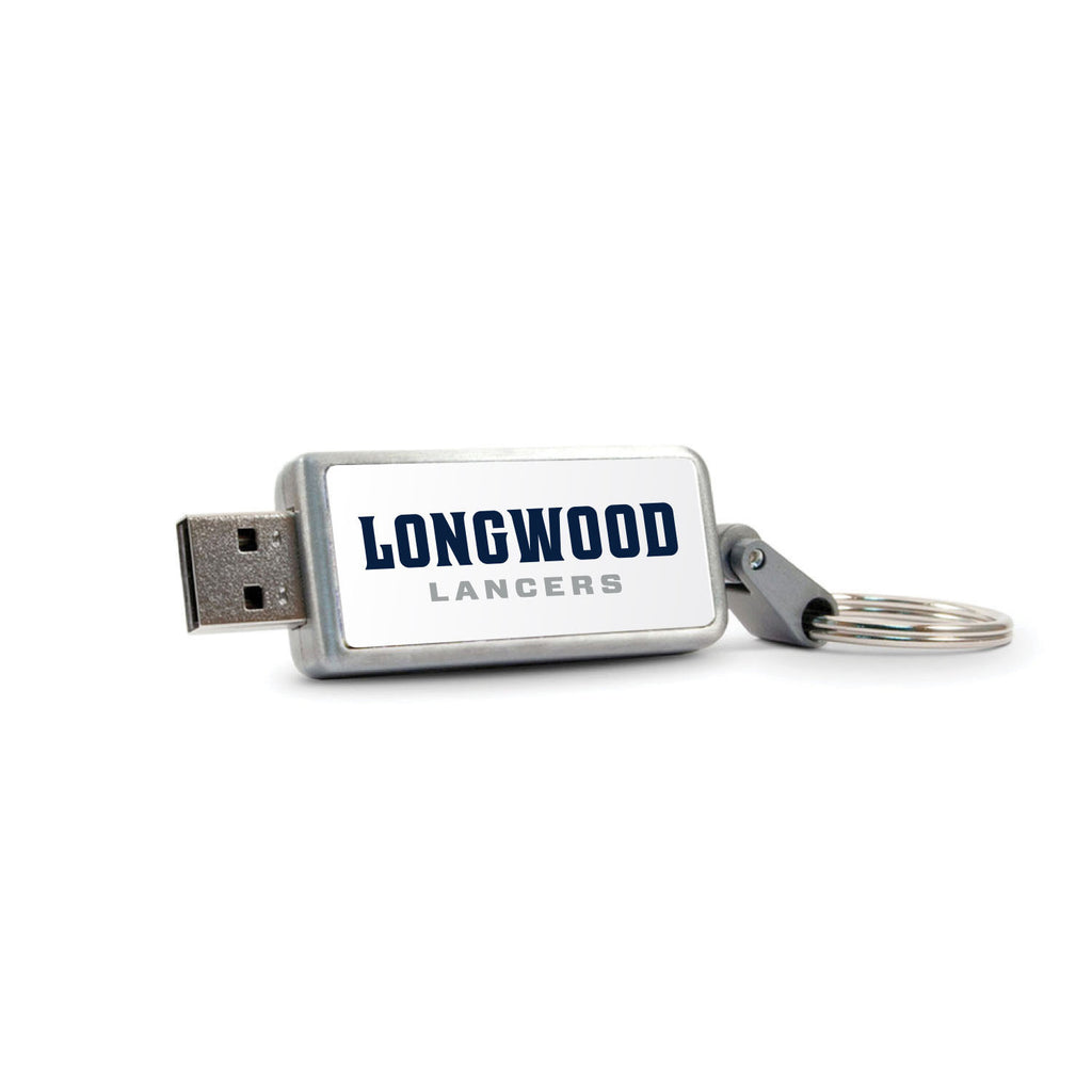 Longwood University Keychain USB Flash Drive, Classic V1 - 16GB
