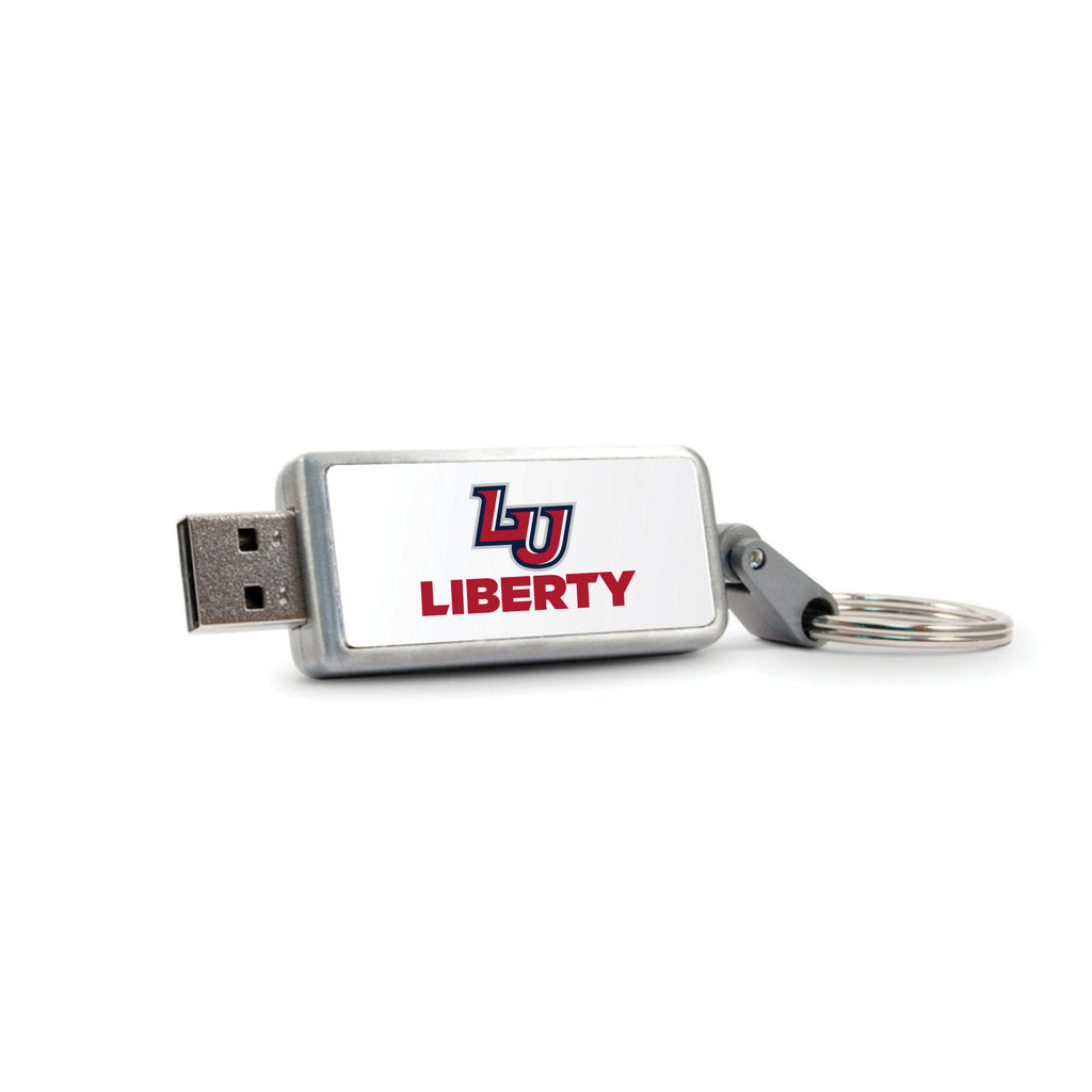 Liberty University Keychain USB 2.0 Flash Drive, Classic V2 - 16GB