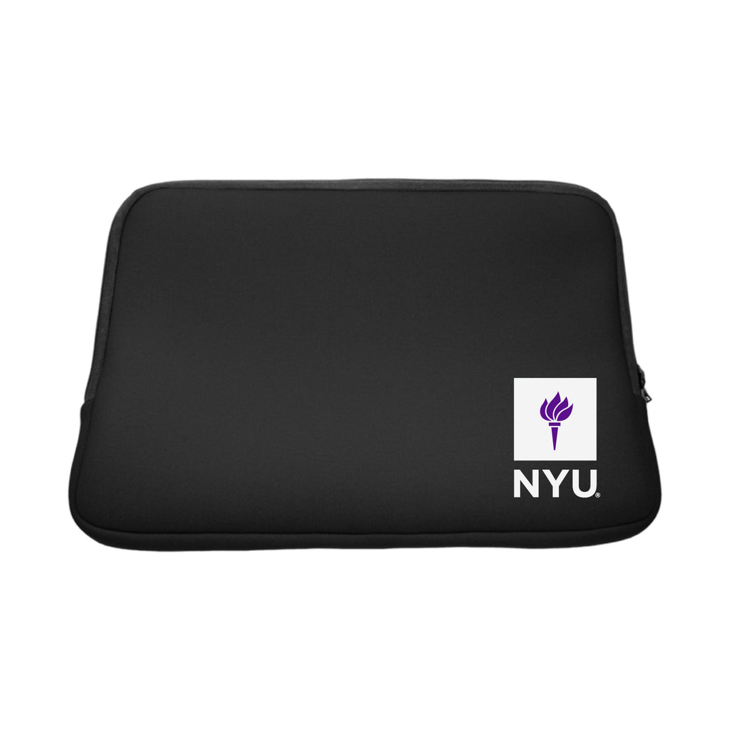 New York University V2 Black Laptop Sleeve, Classic V1 - 14"