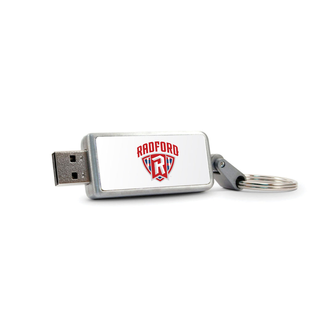 Radford University V2 Keychain USB Flash Drive, Classic V1 - 16GB