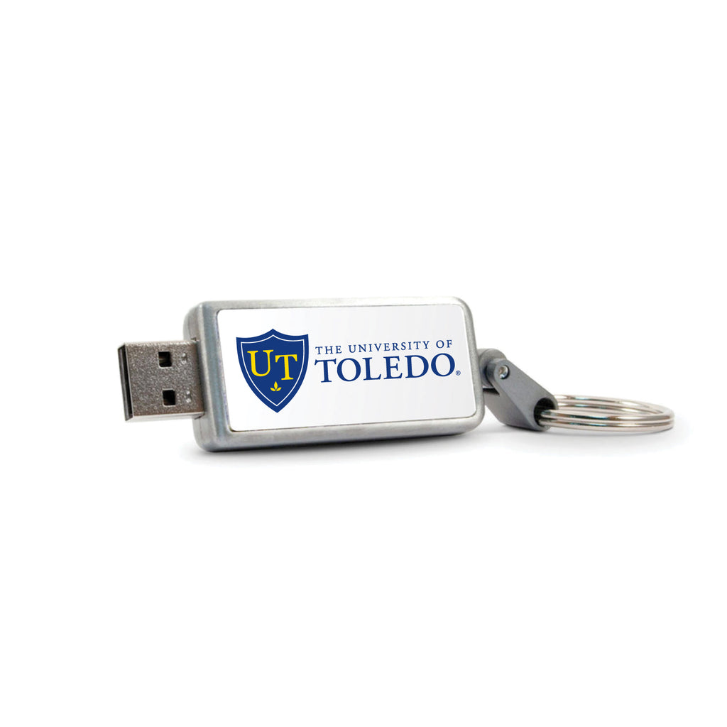 University of Toledo V2 Keychain USB 2.0 Flash Drive, Classic V1 - 16GB