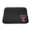 Texas Tech University Black Laptop Sleeve, Classic V1 - 14