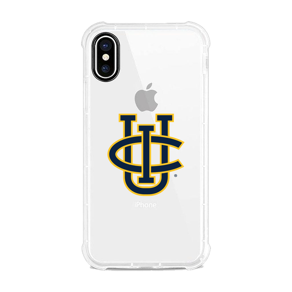 University of California-Irvine Clear Rugged Edge Phone Case, Classic V2 - iPhone X