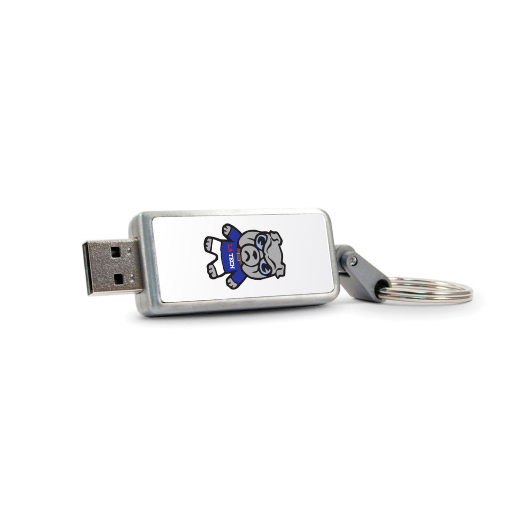 Louisiana Tech University (Tokyodachi) Keychain USB 2.0 Flash Drive, Classic V1 - 16GB