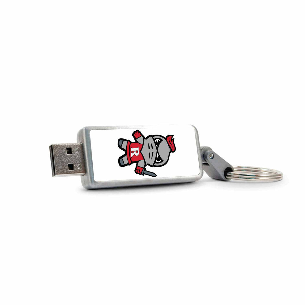 Rutgers University (Tokyodachi) Keychain USB 2.0 Flash Drive, Classic V1 - 16GB