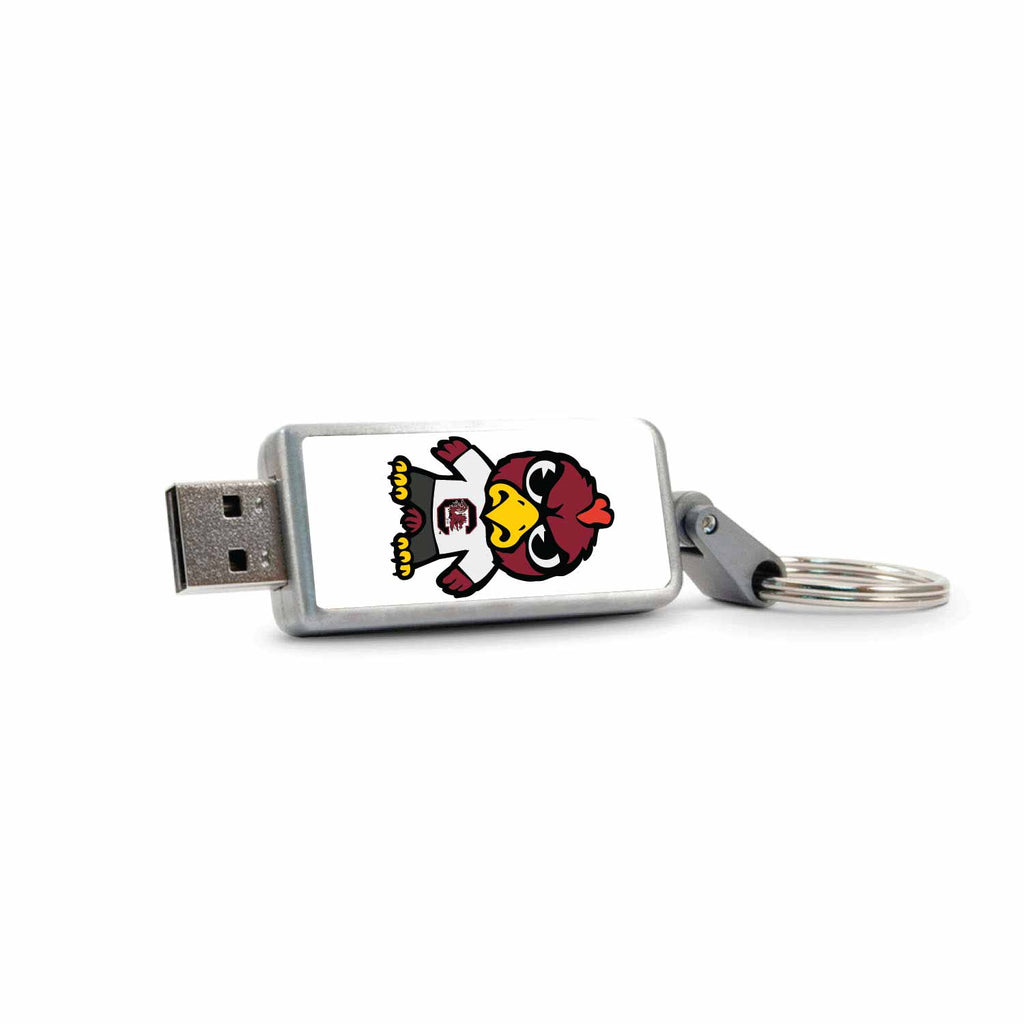 University of South Carolina (Tokyodachi) Keychain USB 2.0 Flash Drive, Classic V1 - 16GB