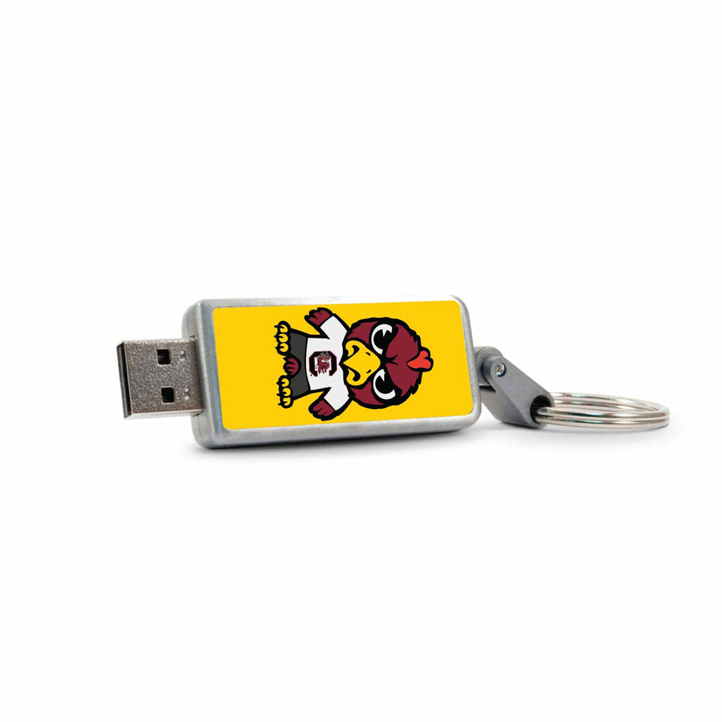 University of South Carolina (Tokyodachi) Keychain USB 2.0 Flash Drive, Classic V3 - 16GB