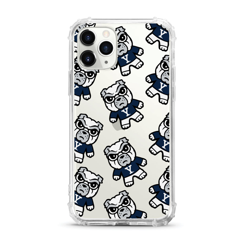 Yale University (Tokyodachi) Clear Tough Edge Phone Case, Mascot V2 - iPhone 11 Pro Max