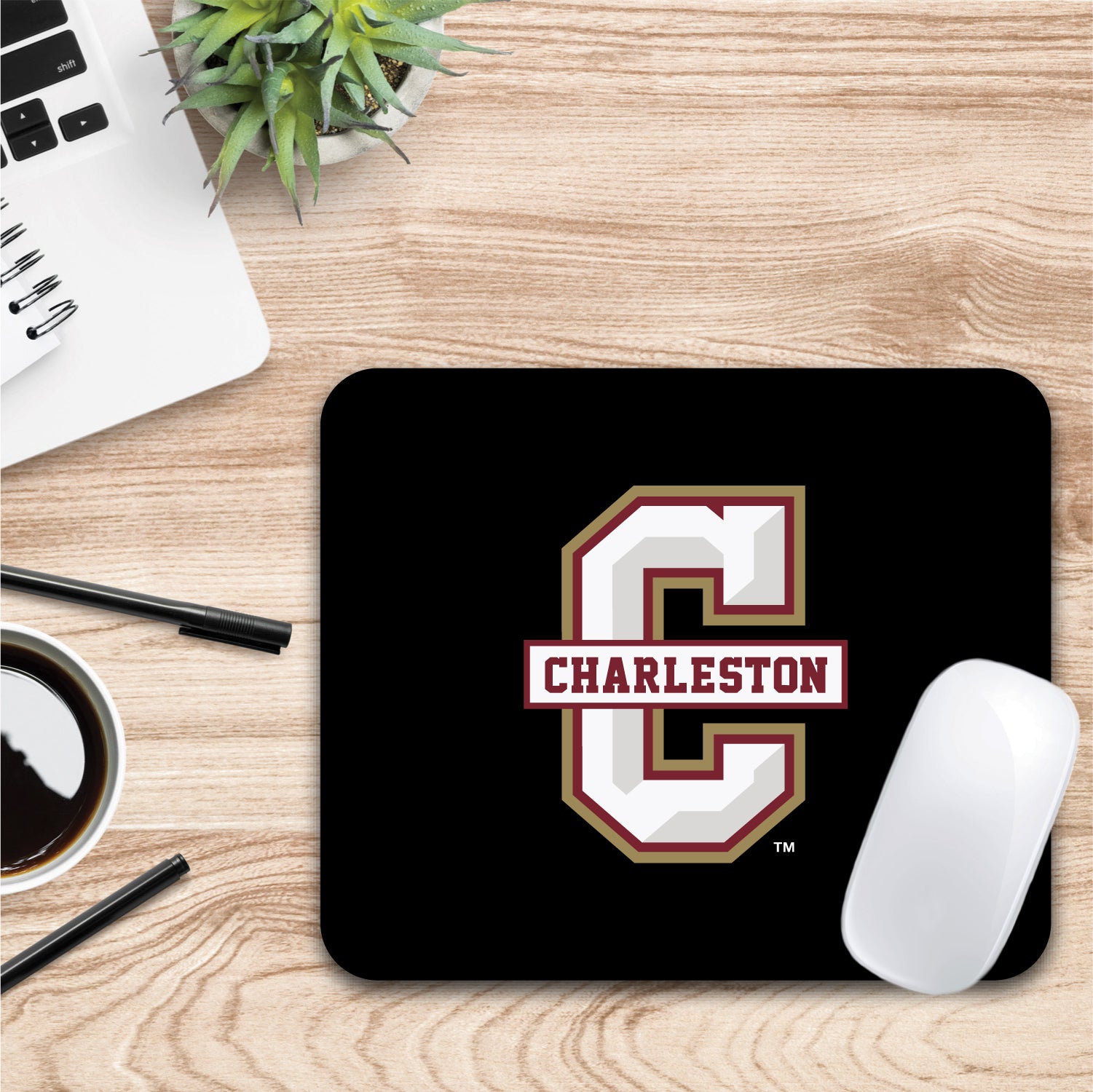 College of Charleston Fabric Mouse Pad | OTM Essentials