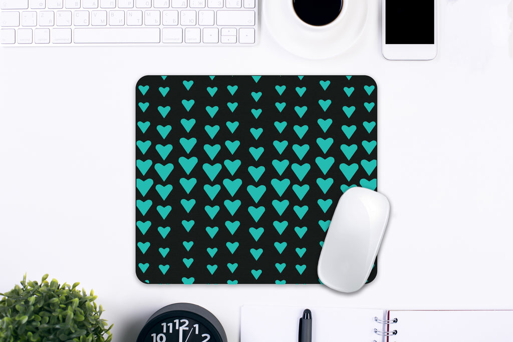 Mouse Pad Falling Hearts | OTM Essentials