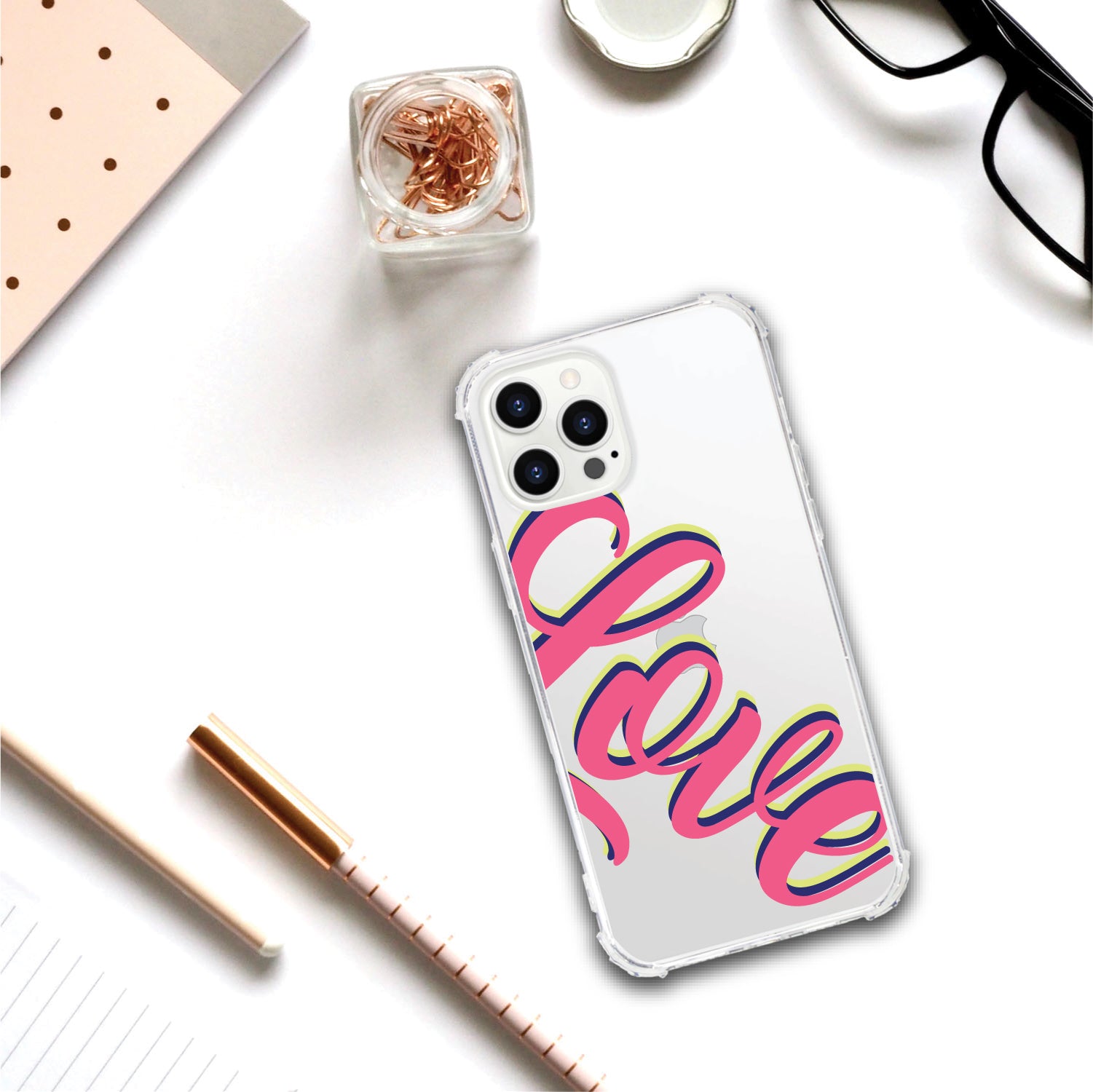 OTM Essentials | Neon Love Phone Case