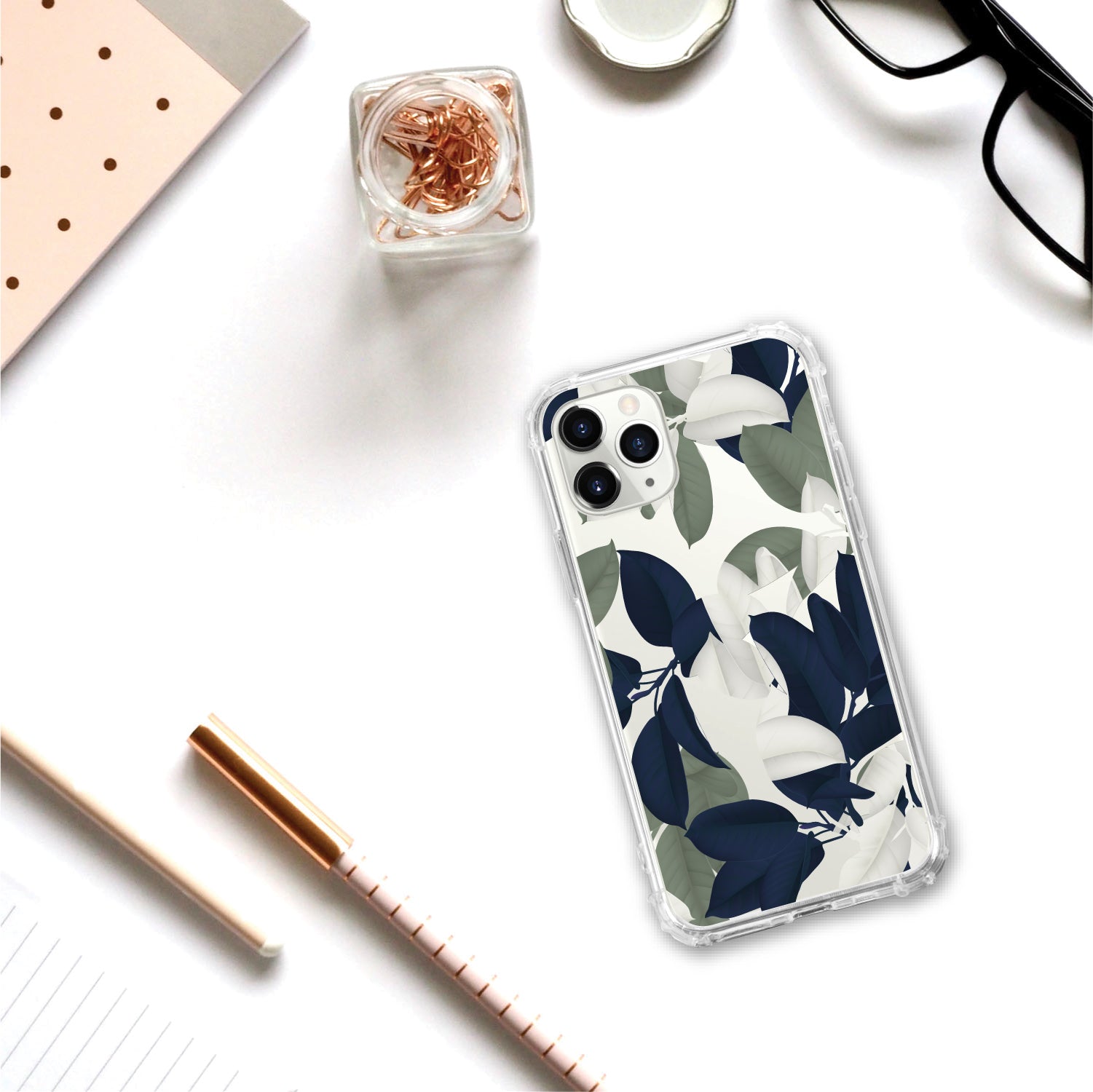 OTM Essentials | White Water Lilies Phone Case