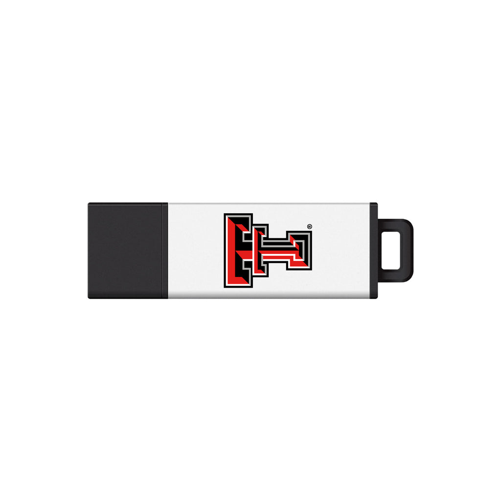 Texas Tech University USB 2.0 Pro2 (White), Classic - 16GB