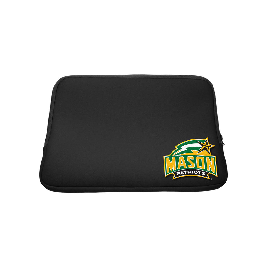 George Mason University Black Laptop Sleeve, Classic - 13"