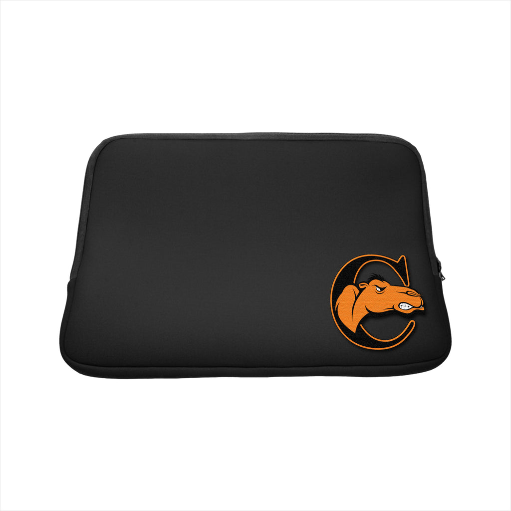 Campbell University Black Laptop Sleeve, Classic - 15"
