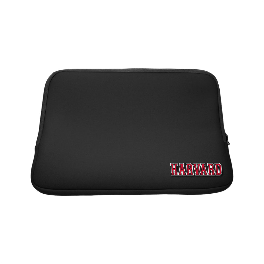 Harvard University Black Laptop Sleeve, Classic - 15"