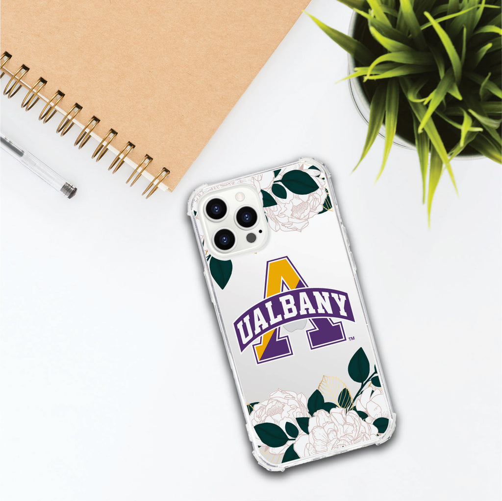 University at Albany Floral Phone Case