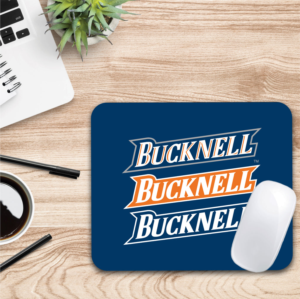Bucknell University Triple Wordmark Mouse Pad (OC-BU2-MH39A)