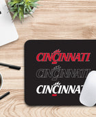 University of Cincinnati Triple Wordmark Mouse Pad (OC-CIN-MH39A)