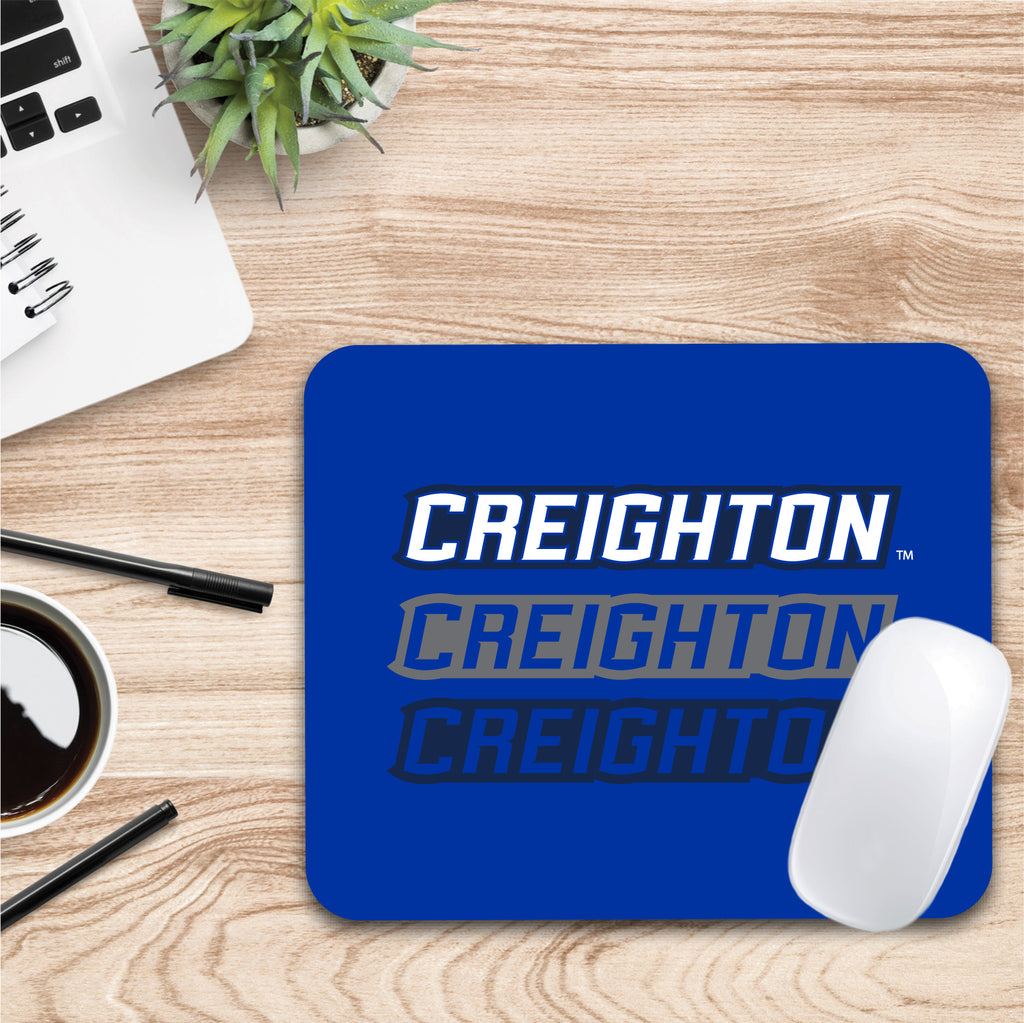 Creighton University Triple Wordmark Mouse Pad (OC-CREI2-MH39A)