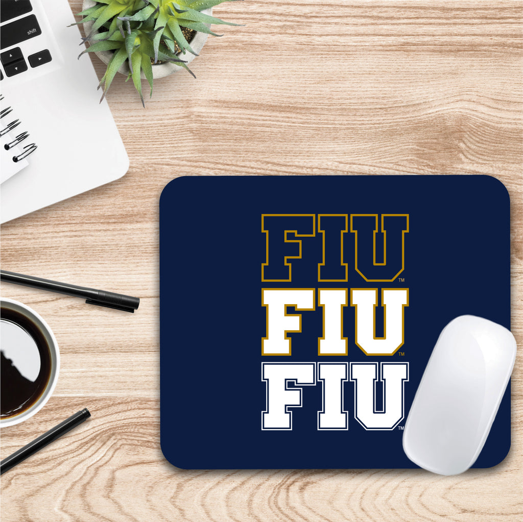 Florida International University Triple Wordmark Mouse Pad (OC-FIU-MH39A)
