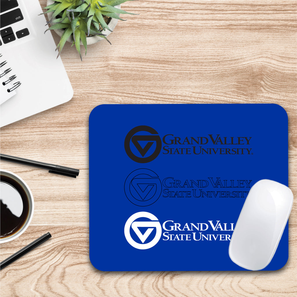Grand Valley State University Triple Wordmark Mouse Pad (OC-GVSU-MH39A)