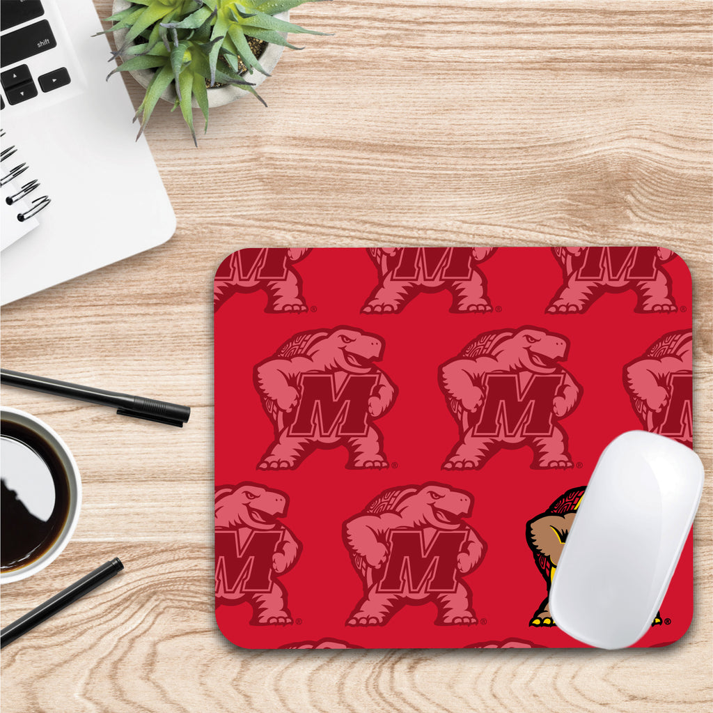 University of Maryland Mascot Repeat Mouse Pad (OC-MARY-MH38A)
