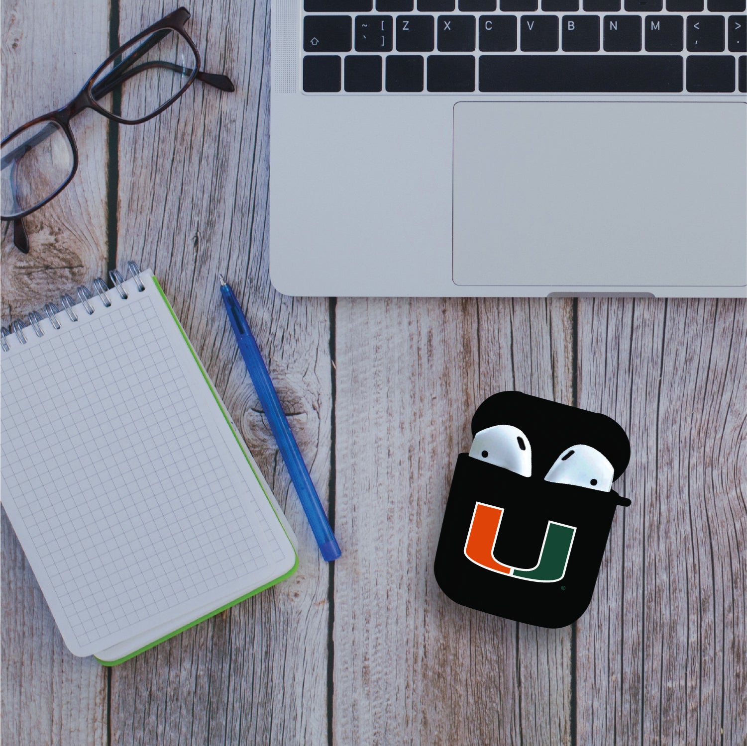 University of Miami Classic Airpods Case