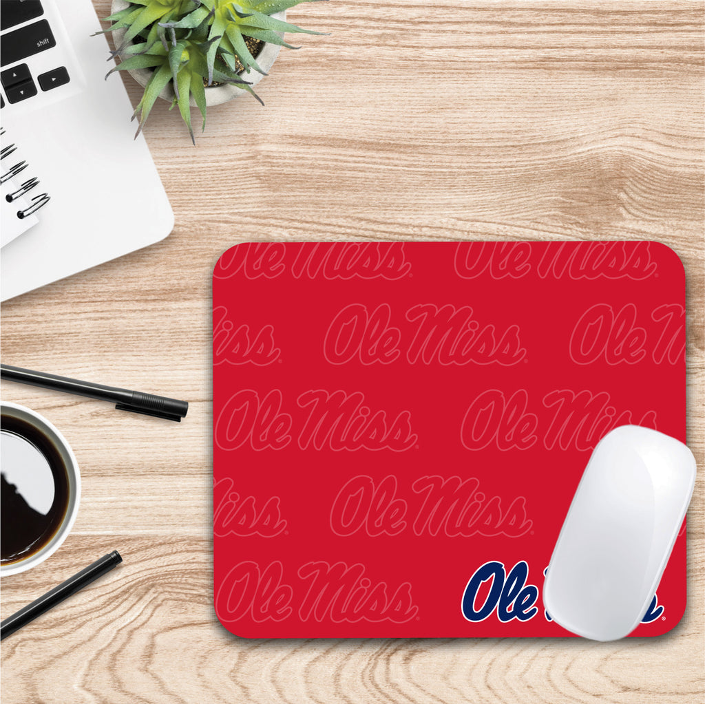 University of Mississippi Mascot Repeat Mouse Pad (OC-MISS-MH38A)