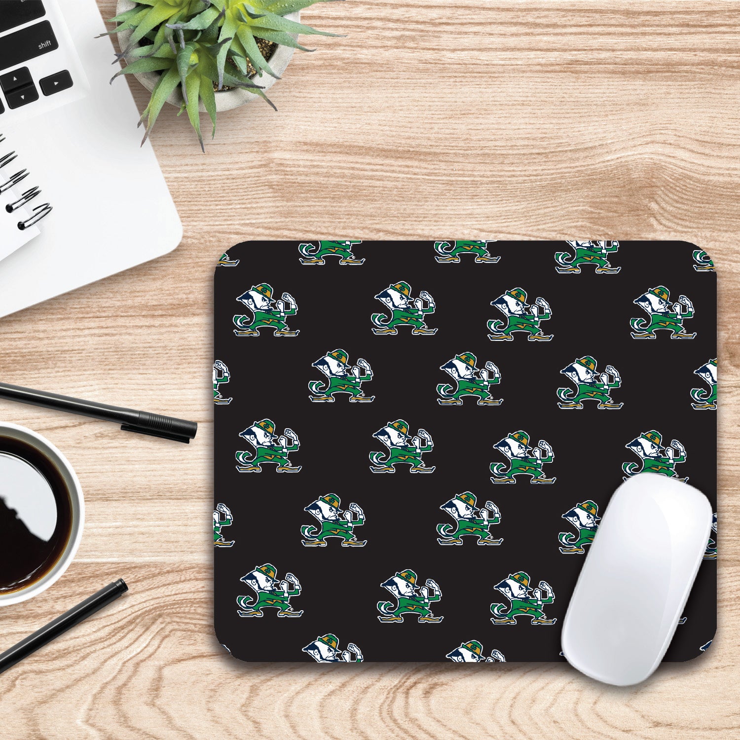 OTM Essentials | University of Notre Dame Mascot Mouse Pad Standard