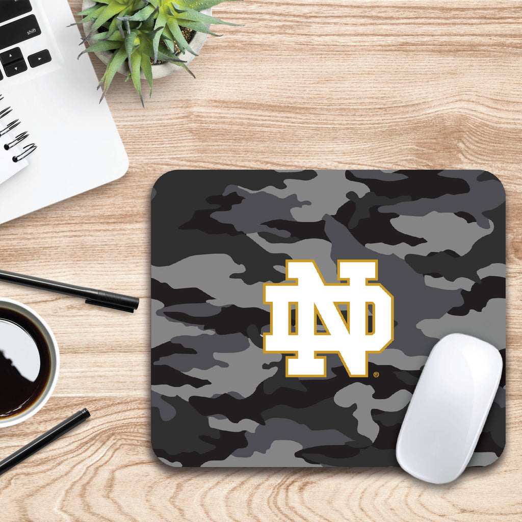 University of Notre Dame Camo Mouse Pad (OC-ND2-MH30A)