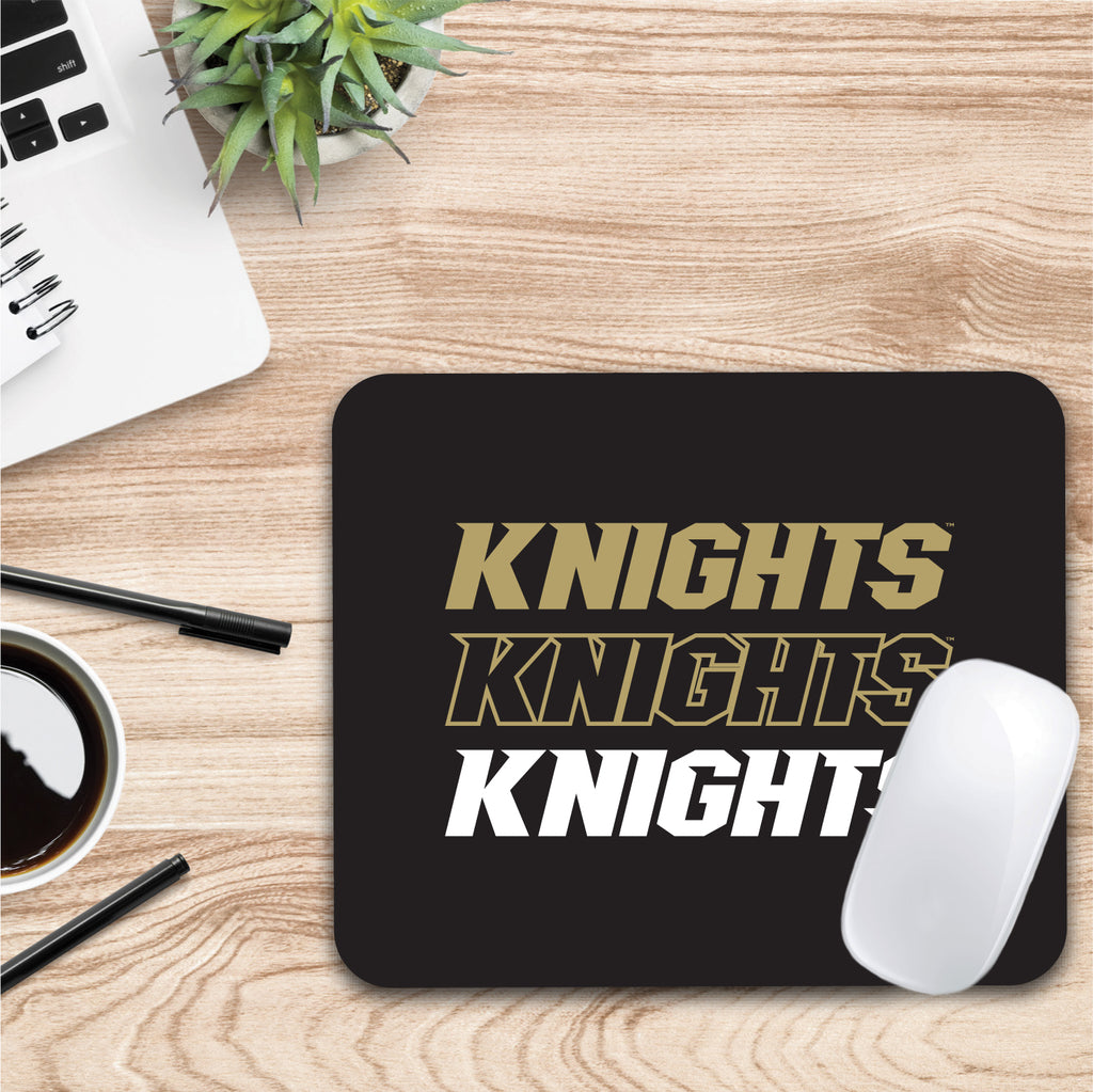 University of Central Florida Triple Wordmark Mouse Pad (OC-UCF2-MH39A)
