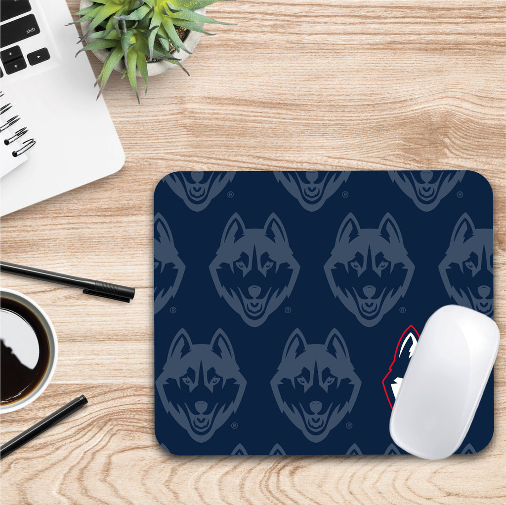 University of Connecticut Mascot Repeat Mouse Pad (OC-UCONN3-MH38A)