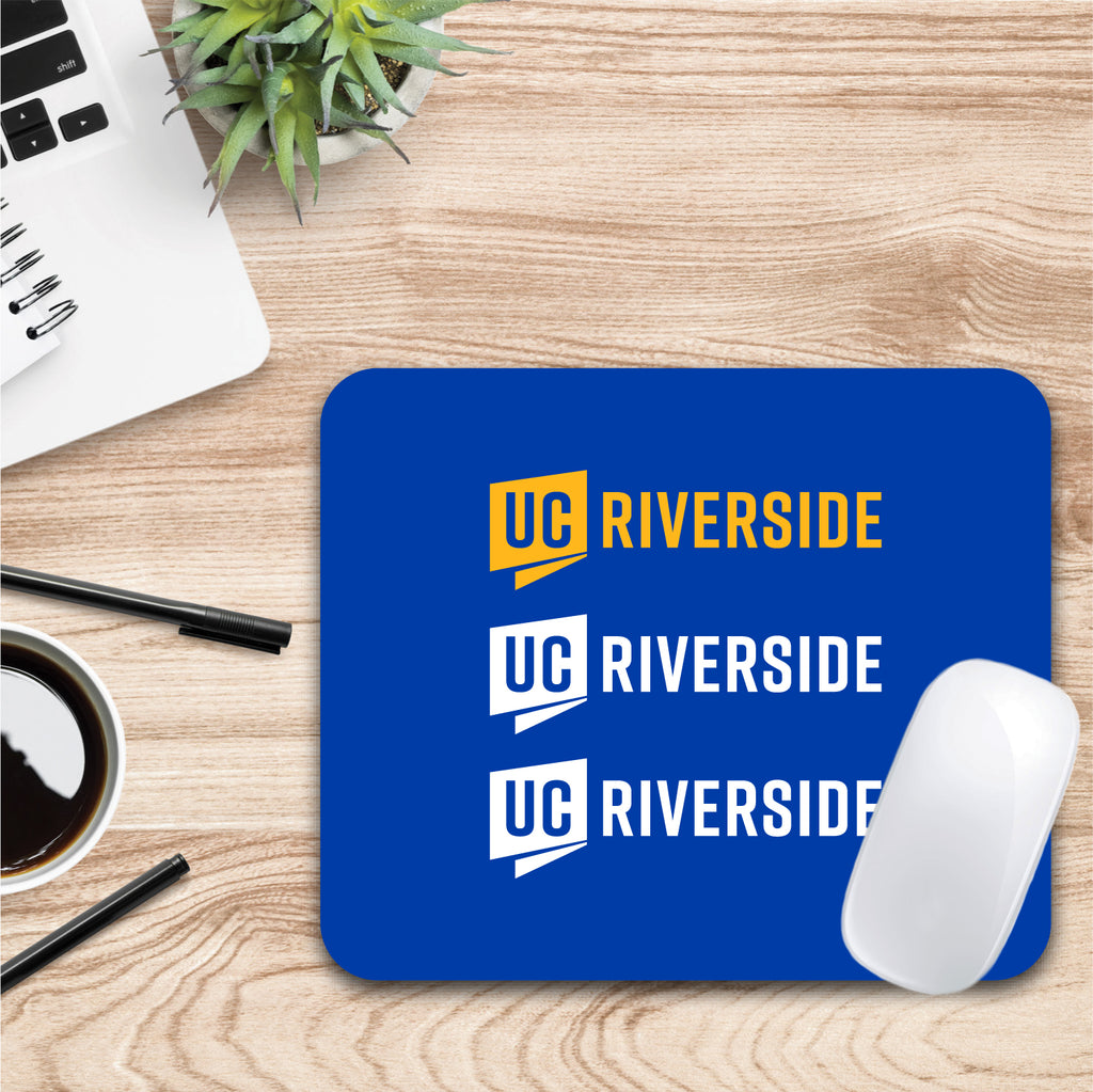 University of California - Riverside Triple Wordmark Mouse Pad (OC-UCR2-MH39A)
