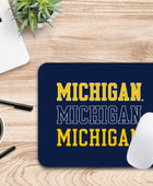 University of Michigan Triple Wordmark Mouse Pad (OC-UM2-MH39A)