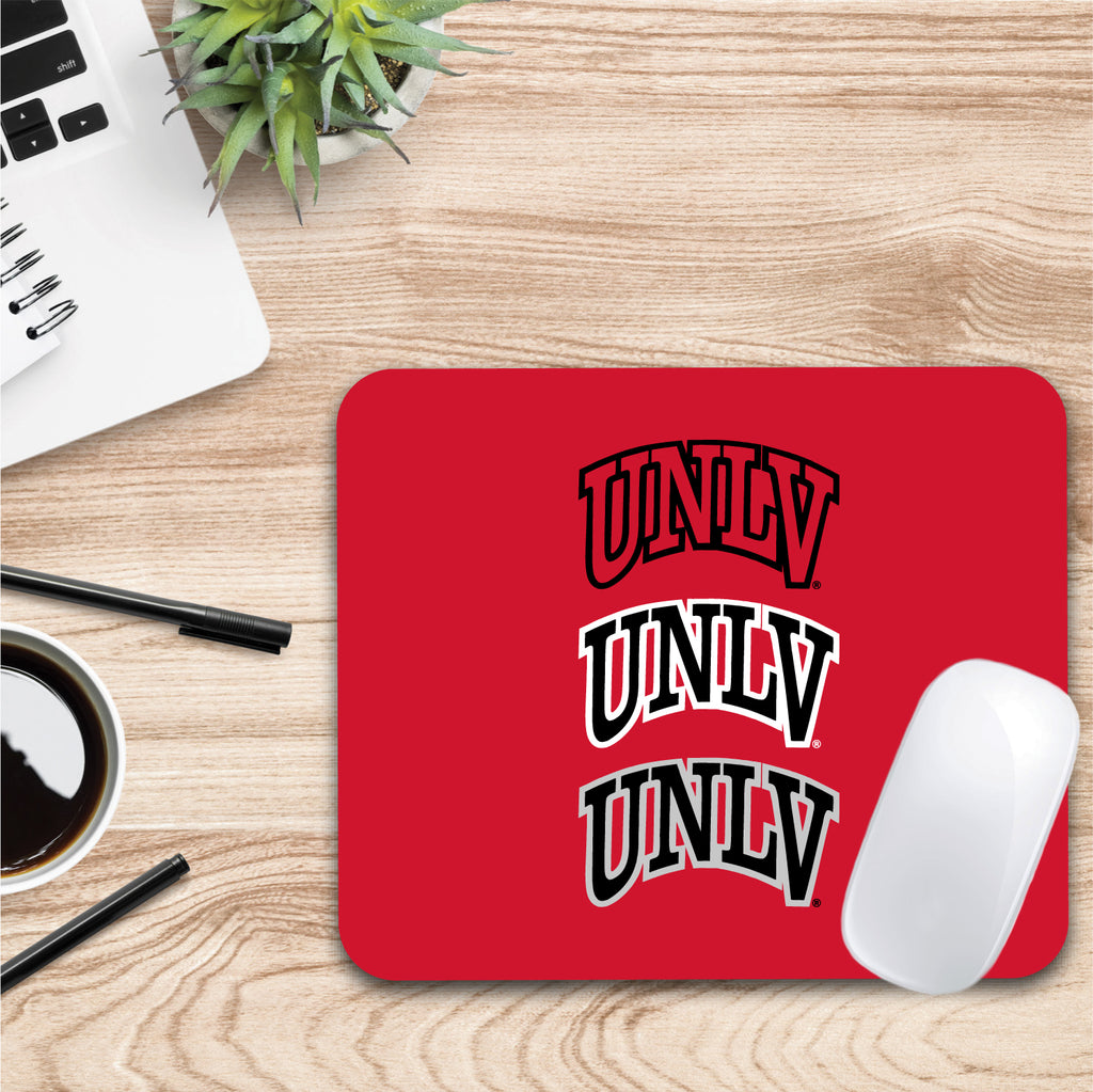 University of Nevada - Las Vegas Triple Wordmark Mouse Pad (OC-UNLV-MH39A)