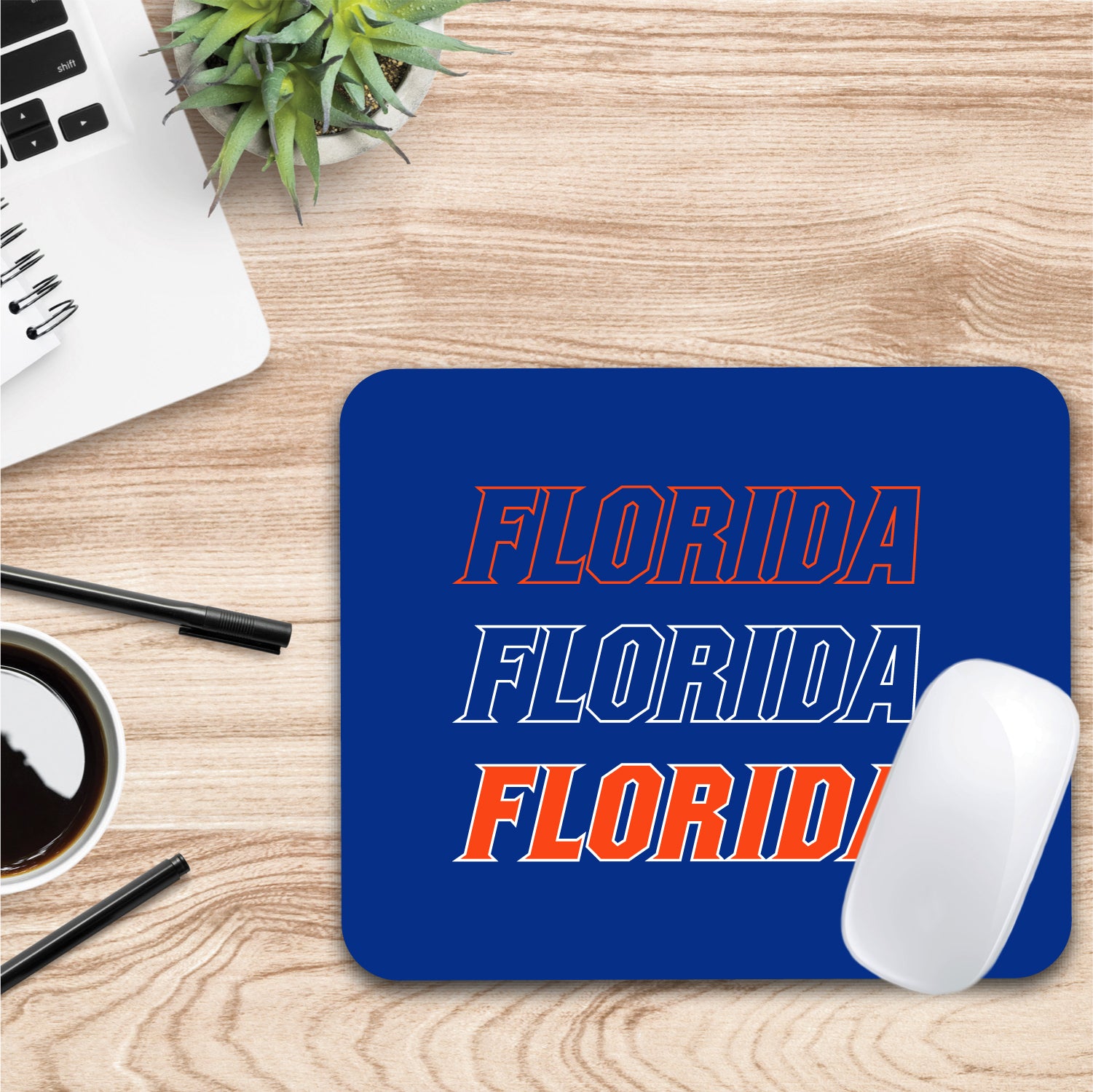 University of Florida Triple Wordmark Mouse Pad (OC-UOF-MH39A)