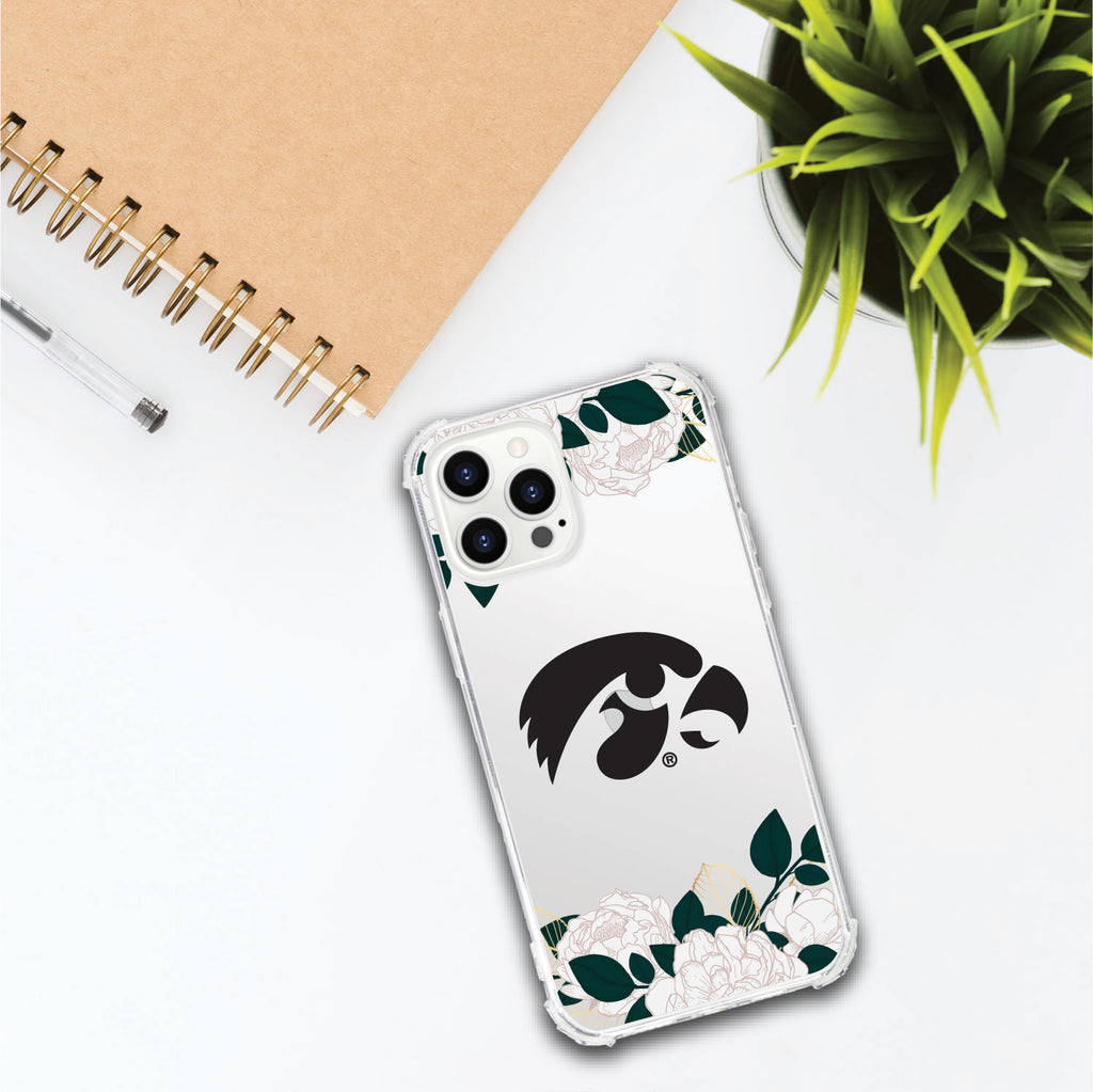 The University of Iowa Floral Phone Case