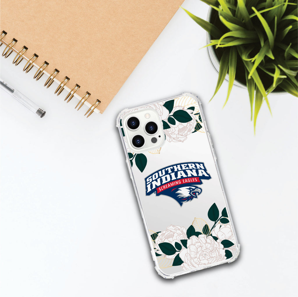 University of Southern Indiana Floral Phone Case