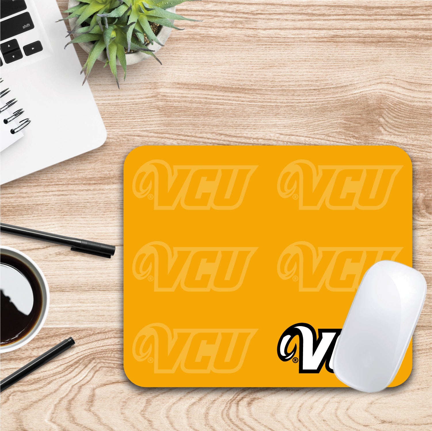Virginia Commonwealth University Mascot Repeat Mouse Pad (OC-VCU2-MH38A)
