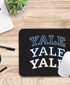 Yale University Triple Wordmark Mouse Pad (OC-YU-MH39A)