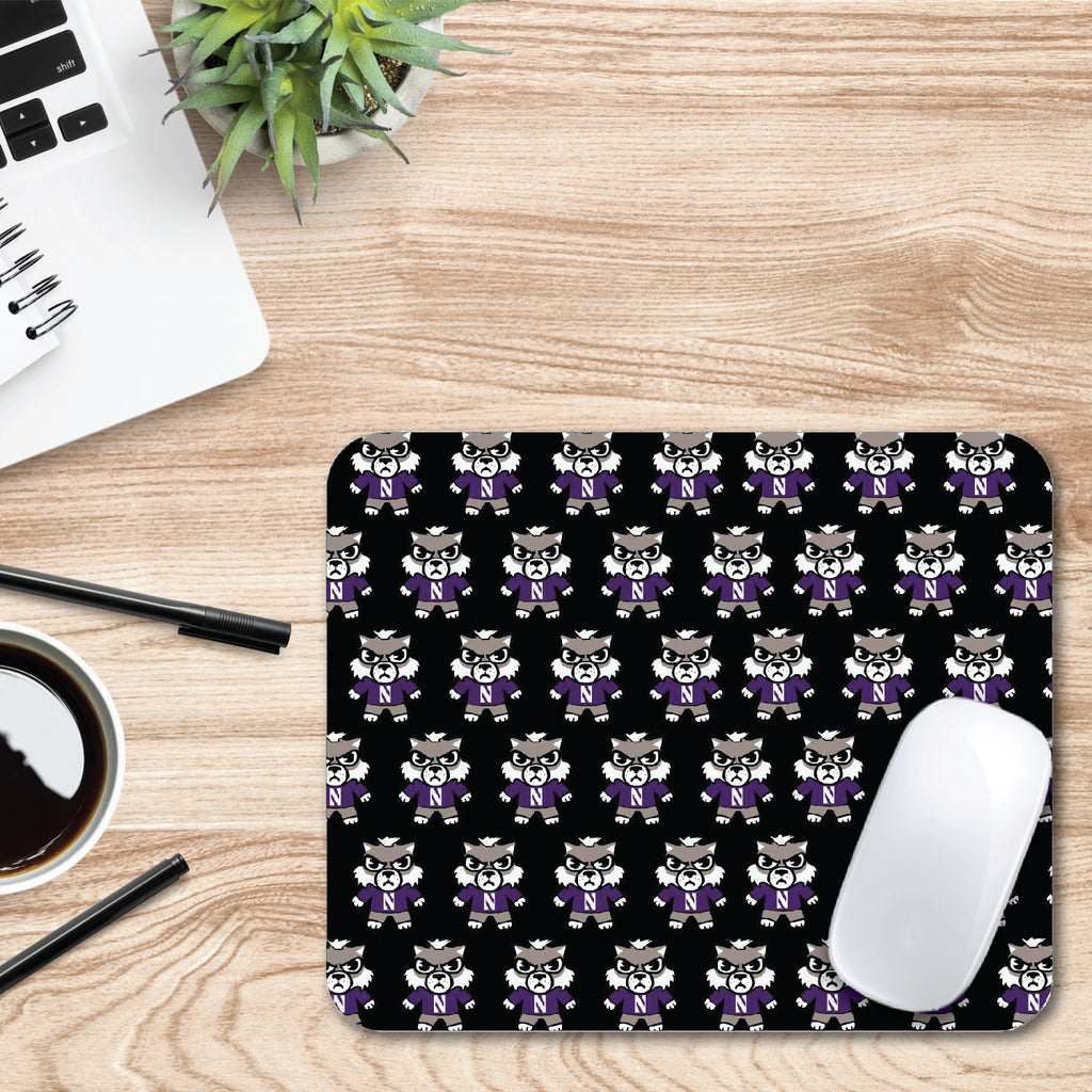 Northwestern University Tokyodachi Mascot Mouse Pad (OCT-NW-MH28A)