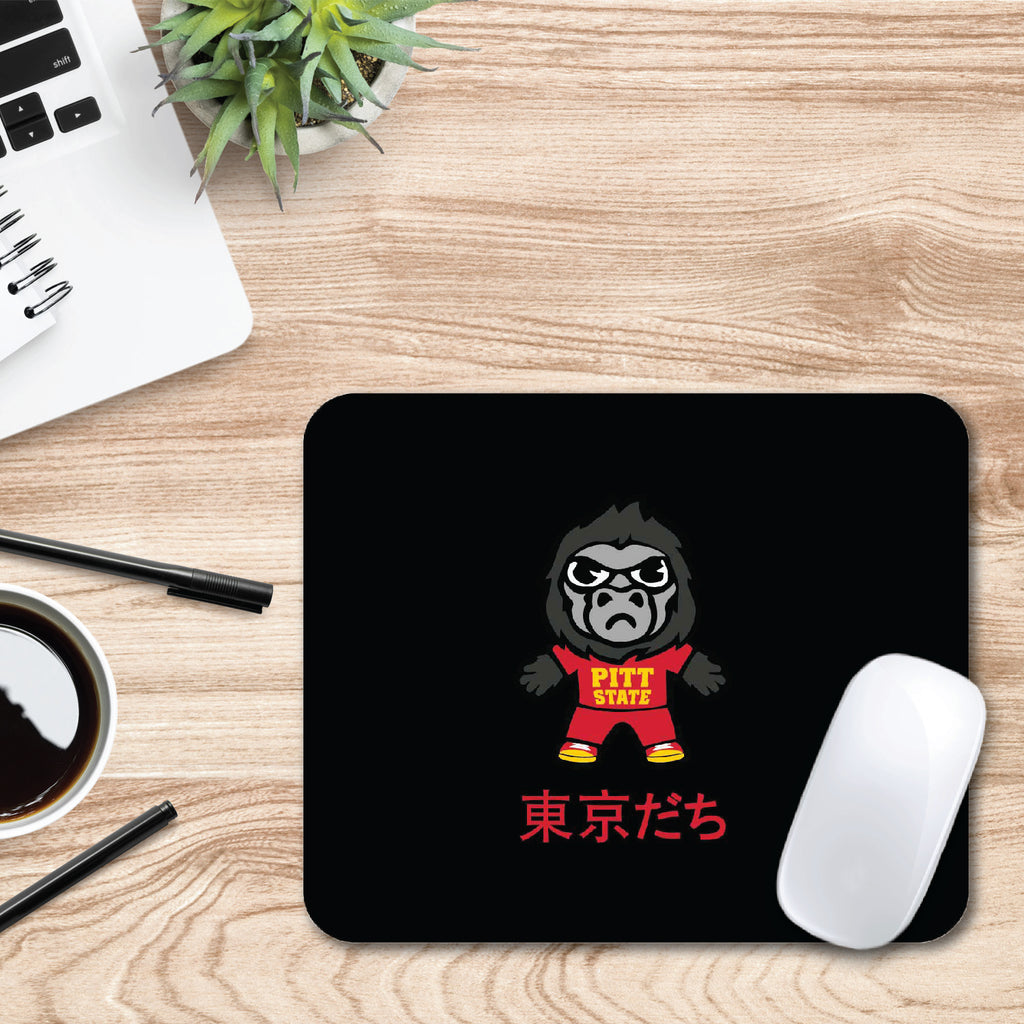 Pittsburg State University Tokyodachi Classic Mouse Pad (OCT-PITT-MH00A)