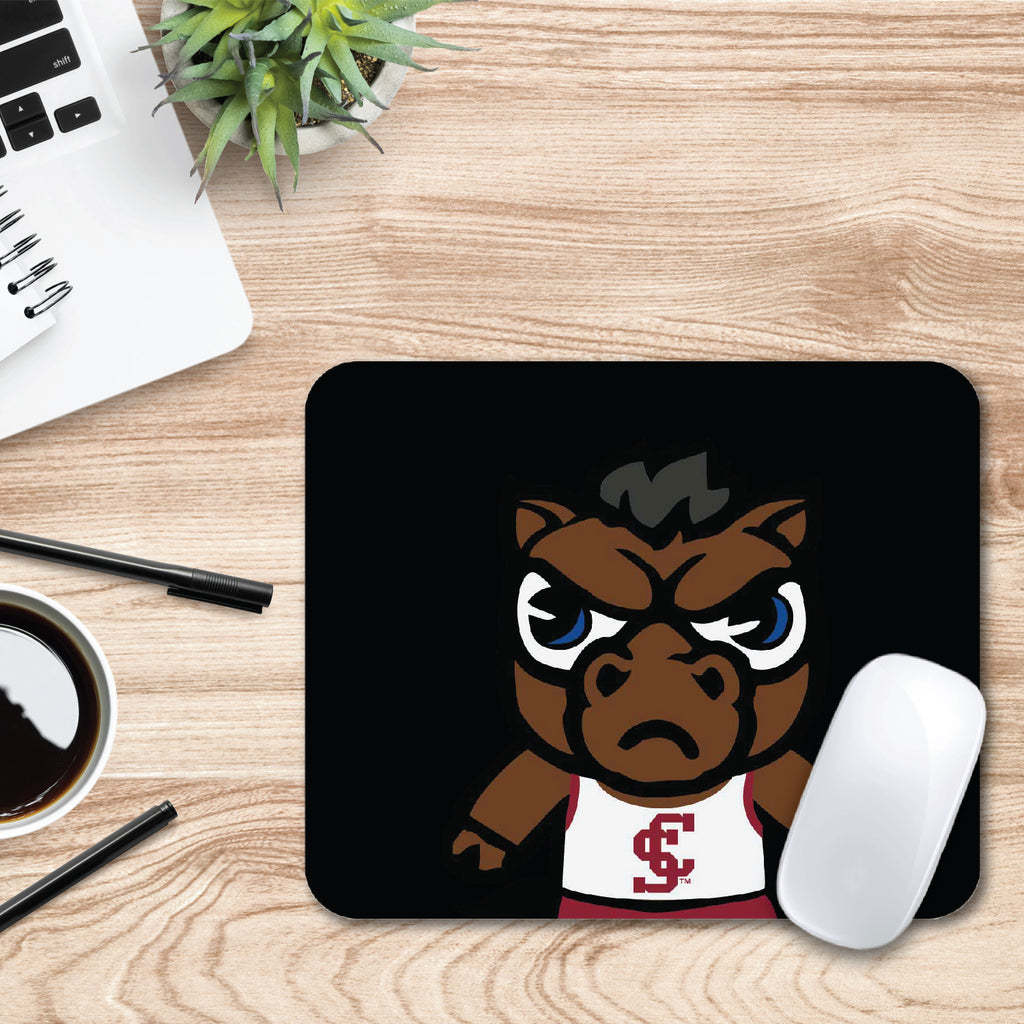 Santa Clara University Tokyodachi Cropped Mouse Pad (OCT-SCL2-MH03A)