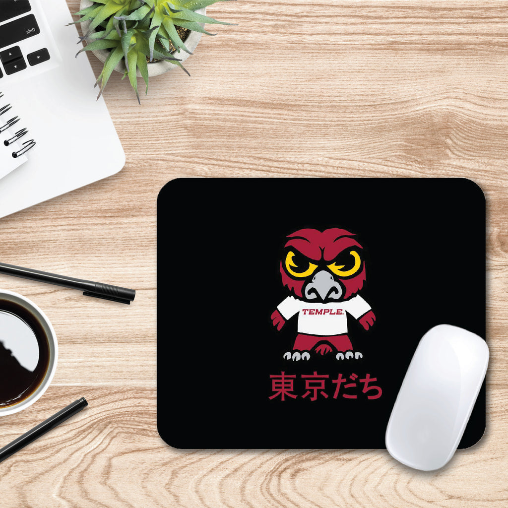 Temple University Tokyodachi Classic Mouse Pad (OCT-TEM-MH00A)